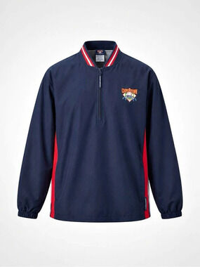 Cooperstown Authentic Across Park Color Block Pullover/Windbreaker Jacket Size L